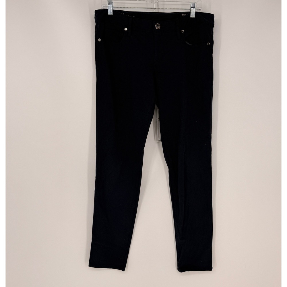 Lilly Pulitzer Worth Skinny Pants Womens 10 Black Stretch Preppy Casual Capsule